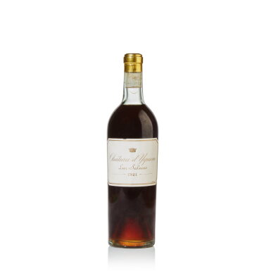 View full screen - View 1 of Lot 141. Château d'Yquem 1921 (1 BT).