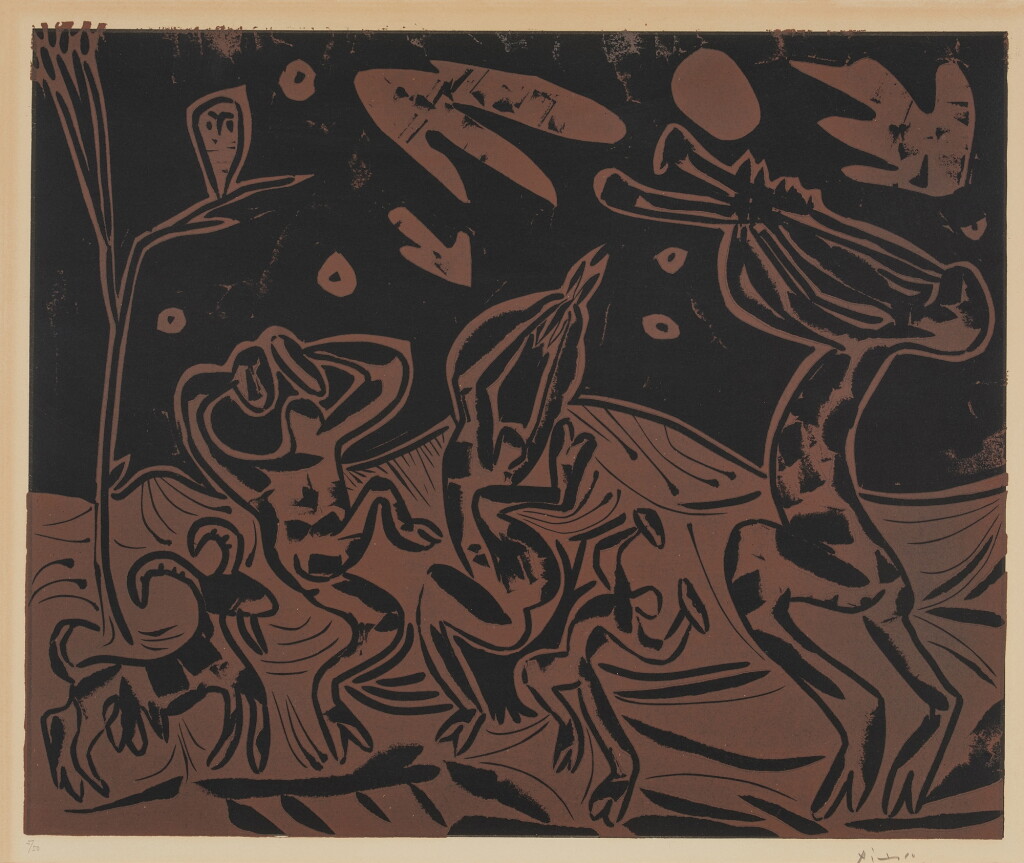 View full screen - View 1 of Lot 144. Les Danseurs au Hibou (Bloch 936; Baer 1256).