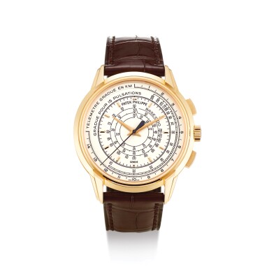 全萤幕检视 - 查看2053PATEK PHILIPPE | REFERENCE 5975 A LIMITED EDITION PINK GOLD MULTI-SCALE CHRONOGRAPH WRISTWATCH, MADE TO COMMEMORATE THE 175TH ANNIVERSARY OF PATEK PHILIPPE IN 2014, MADE IN 2014" | 百達翡麗 | 型號5975 限量版粉紅金多刻度計時腕錶,於2014年為慶祝品牌175週年而製,機芯編號5806889,錶殼編號6007265,2014年製"的1