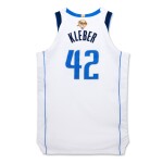Maxi Kleber Dallas Mavericks 2024 NBA Finals Game Worn Association Edition Jersey | Game 2