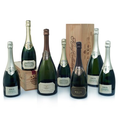 View full screen - View 1 of Lot 68. Krug, Clos du Mesnil 1996 (2 BT).