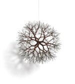 Untitled (S.653, Hanging Tied-Wire, Double-Sided, Center-Tied, Six-Branched Form Based on Nature)