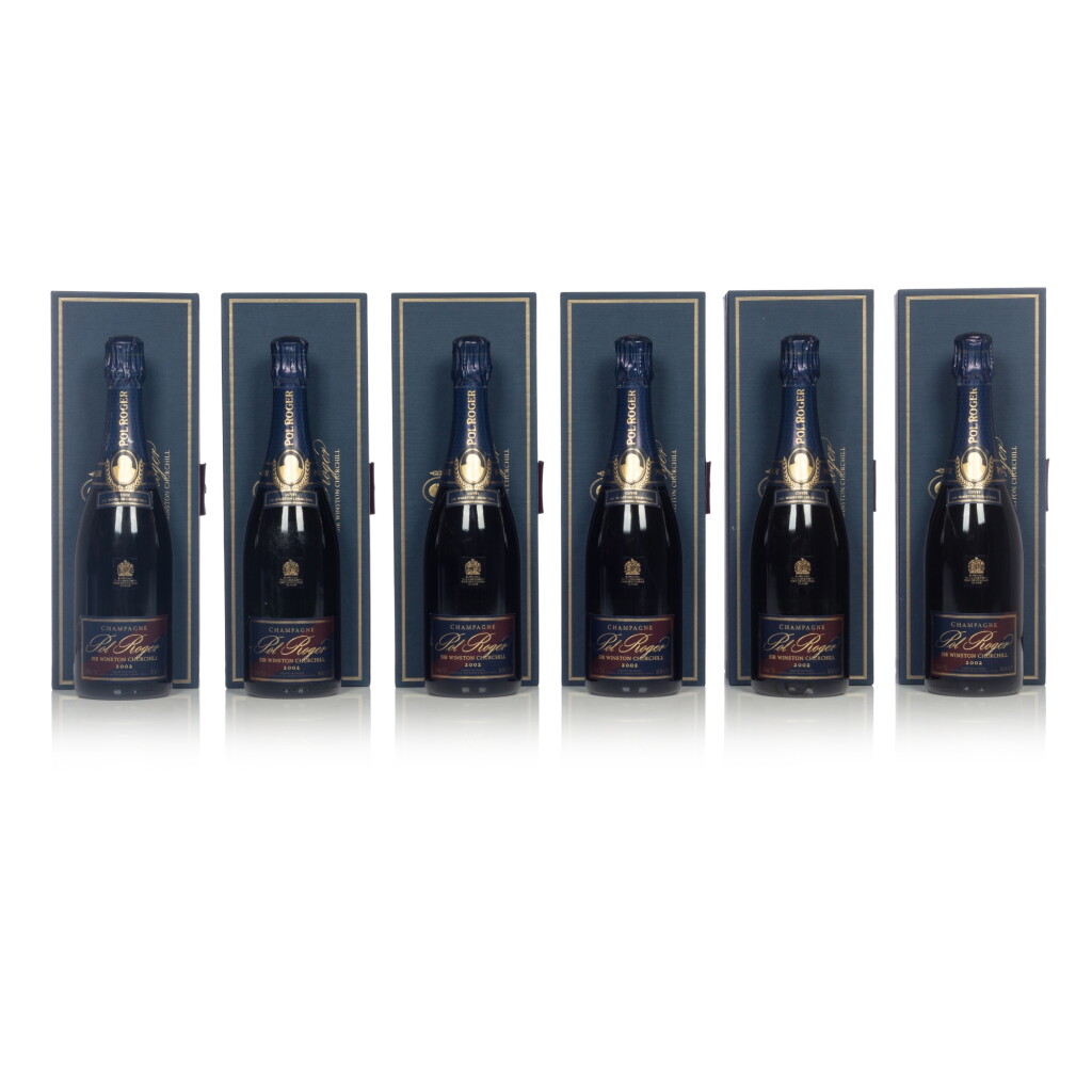 View full screen - View 1 of Lot 7567. Pol Roger, Cuvée Sir Winston Churchill 2002 (6 BT).