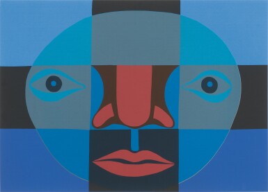 View full screen - View 1 of Lot 710. FAITH RINGGOLD | BIG BLACK.