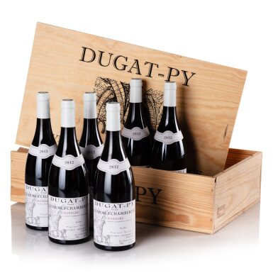 View full screen - View 1 of Lot 53. Charmes Chambertin 2012 Bernard Dugat-Py (6 BT).