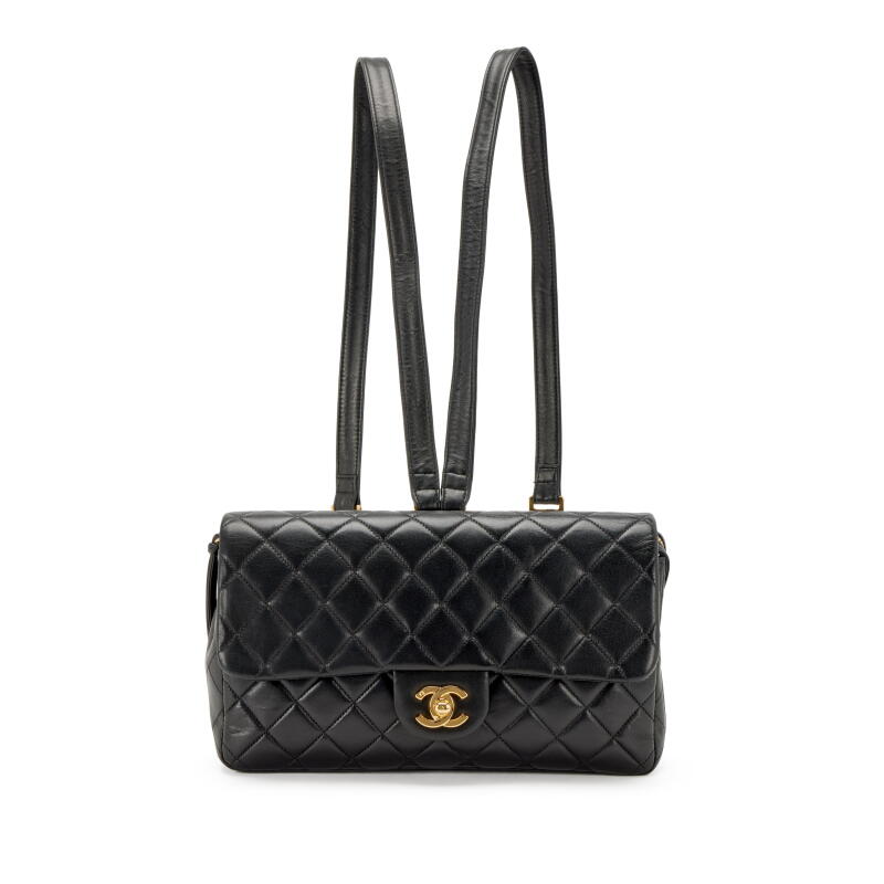 chanel quilted leather lambskin backpack Chanel, Pre-Loved Classic Medium, Black : Clothing, Shoes & Jewelry Chanel Vintage - Small Quilted