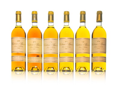 View full screen - View 1 of Lot 578. Yquem Collection Case 82,83,84,85,86,91,94,95,96,98,99,00 (12 BT).