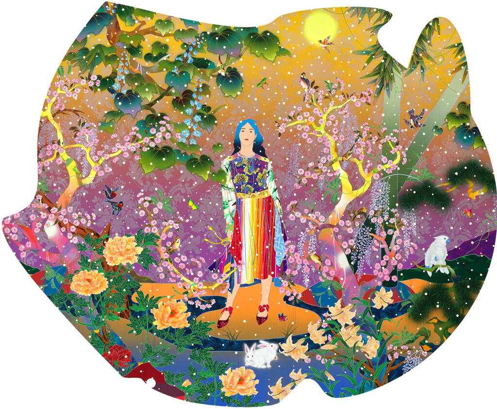 View full screen - View 1 of Lot 344. Tomokazu Matsuyama 松山智一 | We've Only Just Begun Lonely 我們才剛開始孤獨.