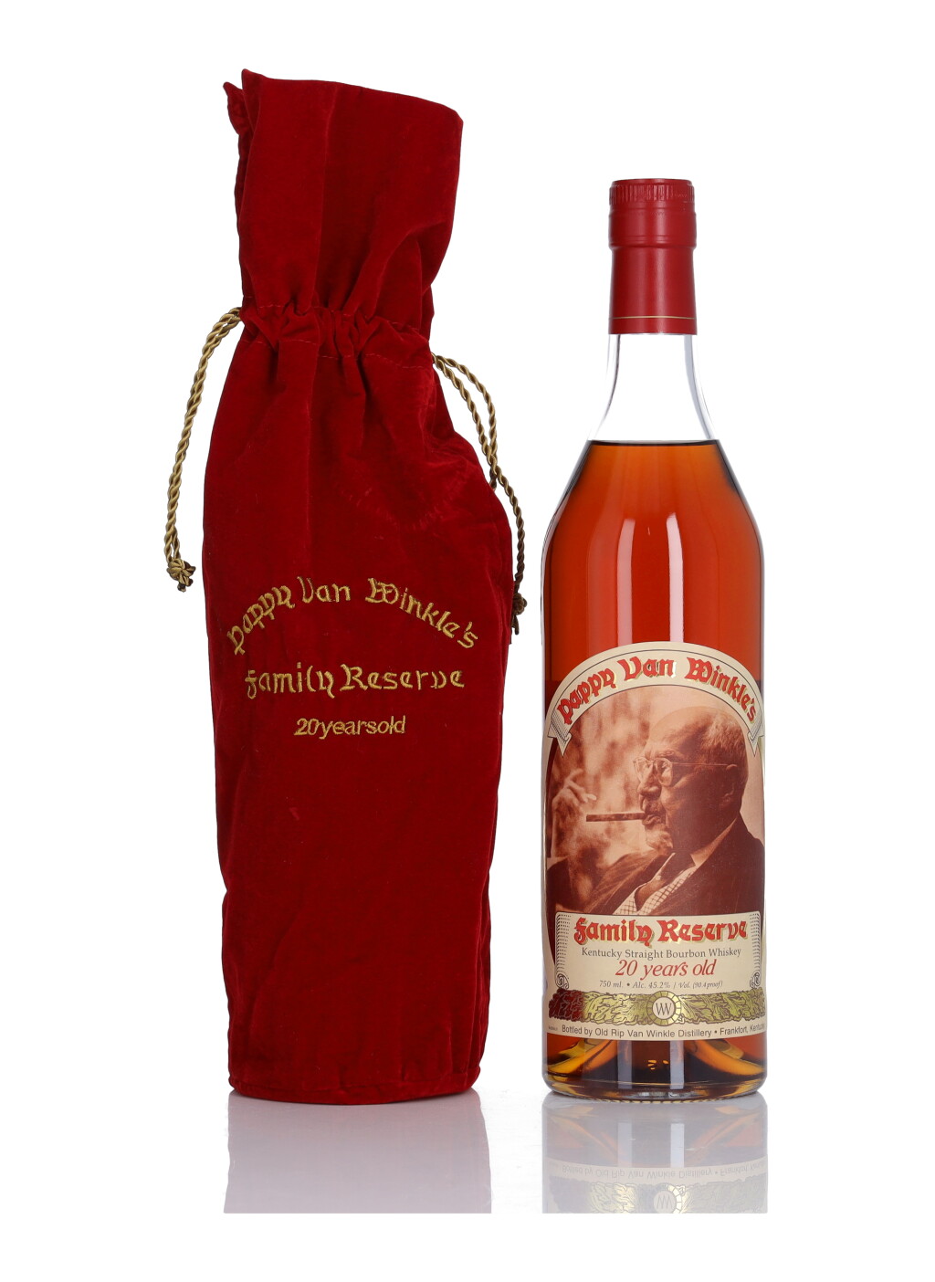 View full screen - View 1 of Lot 92. Pappy Van Winkle's 20 Year Old Family Reserve 90.4 Proof NV (1 Bottle 75cl).