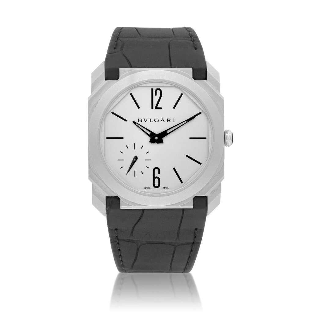 View full screen - View 1 of Lot 8224. Octo Finissimo, Reference BGO 40 S XT | A stainless steel wristwatch, Circa 2019 | 寶格麗 | Octo Finissimo 型號BGO 40 S XT | 精鋼腕錶,約2019年製.