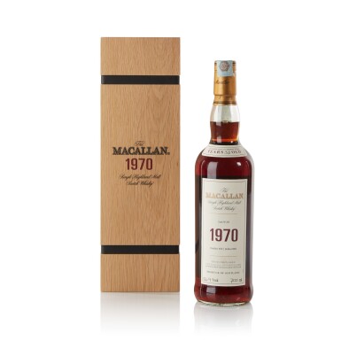 View full screen - View 1 of Lot 17. The Macallan Fine & Rare 32 Year Old 54.9 abv 1970 .