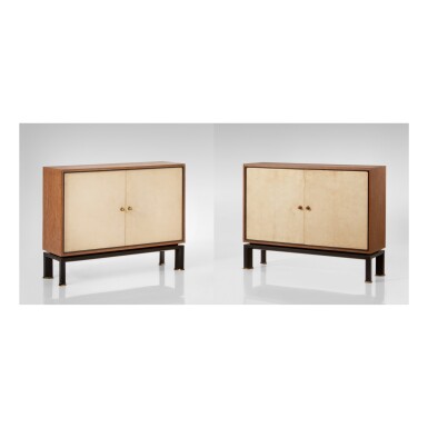 View full screen - View 1 of Lot 175. PAUL DUPRÉ-LAFON | PAIR OF CHESTS OF DRAWERS .