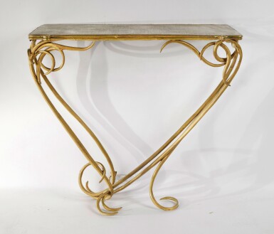 View full screen - View 1 of Lot 22. Claude Lalanne, Unique "Structure Végétale" Console.