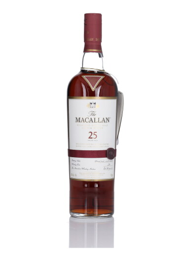 View full screen - View 1 of Lot 74. The Macallan 25 Year Old Sherry Oak 43.0 abv NV (1 BT 75cl).
