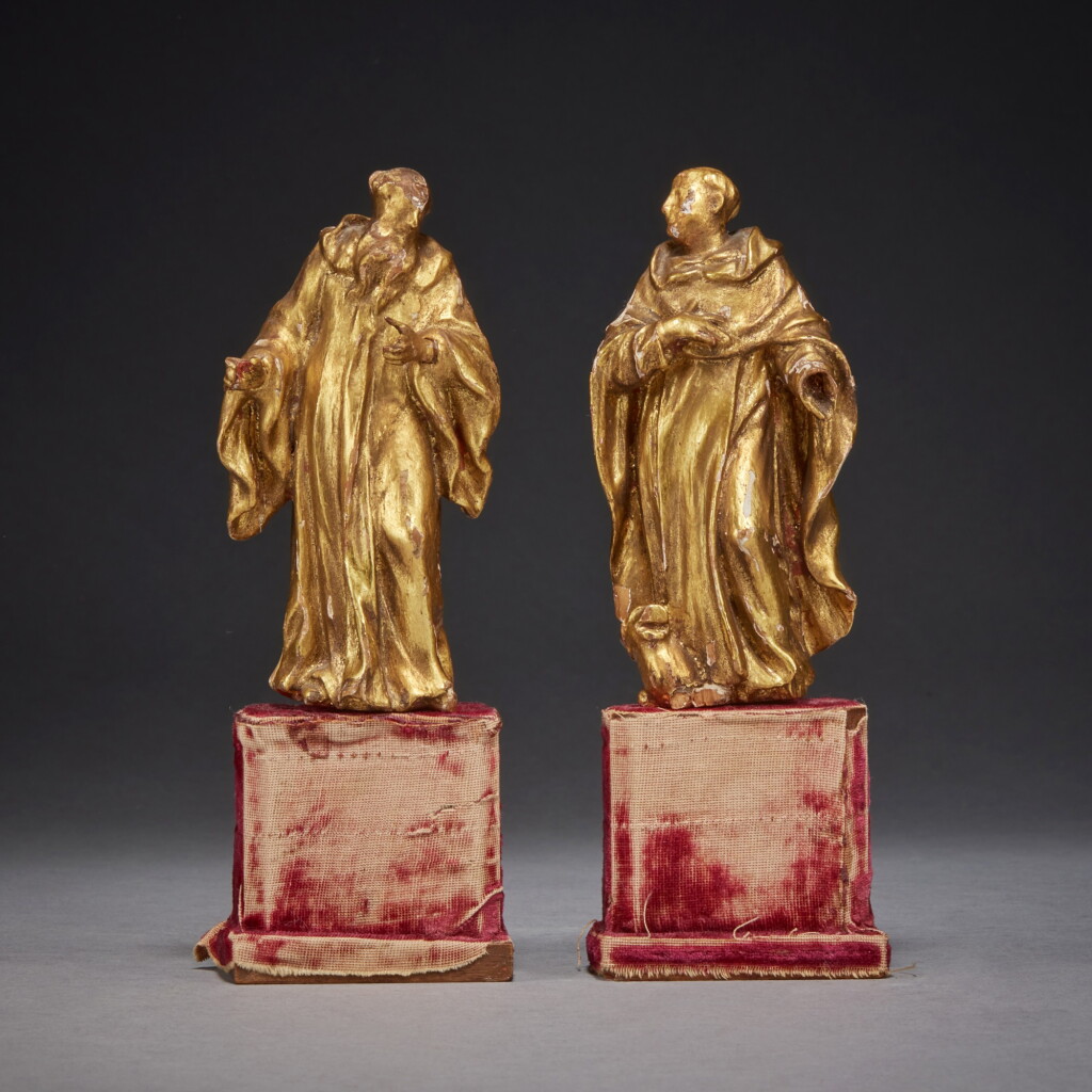 View full screen - View 1 of Lot 567. Pair of Apostles.
