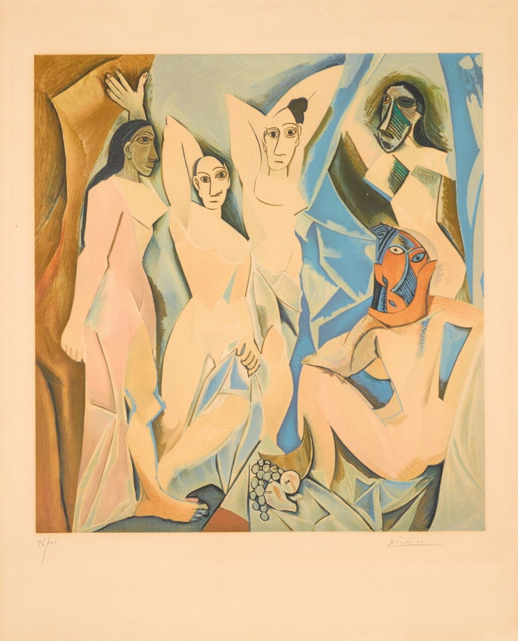 View full screen - View 1 of Lot 69. Les Demoiselles d’Avignon.