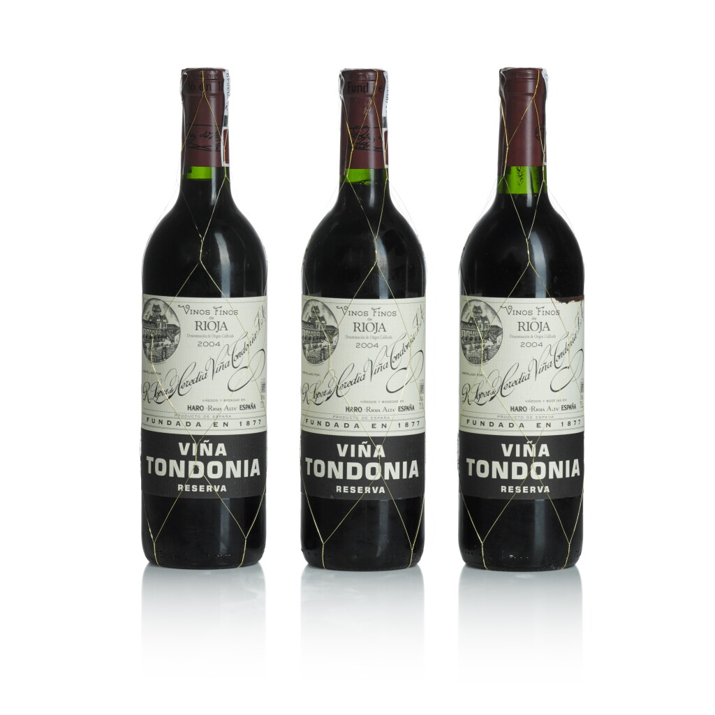 View full screen - View 1 of Lot 444. Viña Tondonia Reserva 2004 R. López de Heredia (12 BT).