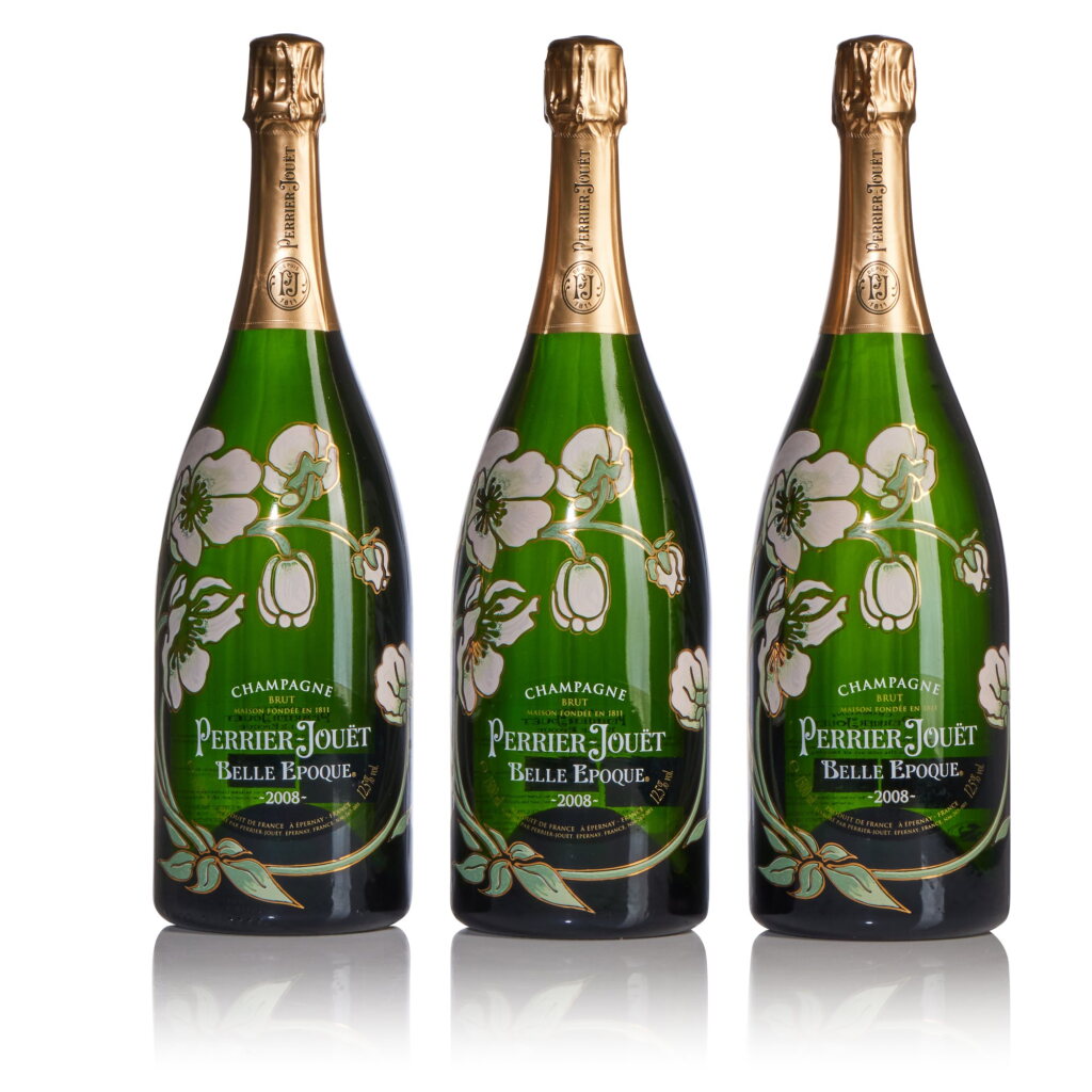 View full screen - View 1 of Lot 359. Perrier Jouët, Belle Epoque 2008 (3 MAG).