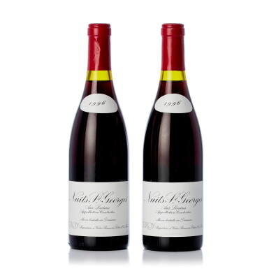 View full screen - View 1 of Lot 6340. Nuits St. Georges, Aux Lavières 1996 Domaine Leroy (6 BT).