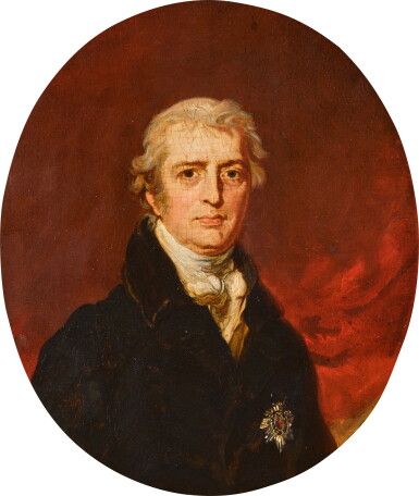 View full screen - View 1 of Lot 107. Portrait of Robert Banks Jenkinson, 2nd Earl of Liverpool (1770–1828).