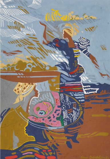 View full screen - View 1 of Lot 30. African Womanhood.