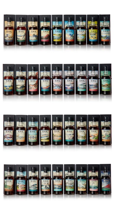 View full screen - View 1 of Lot 5511. 輕井澤 Karuizawa 36 Views of Mount Fuji Full Collection 1999-2000 Vintages (36BTS 70CL) .