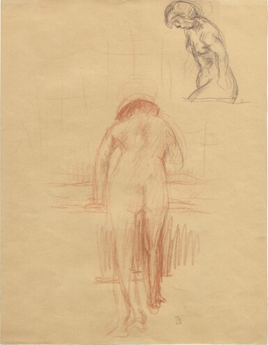 View full screen - View 1 of Lot 284. Études de nus.