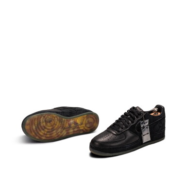 View full screen - View 1 of Lot 824. Nike Air Force 1 Low SPRM I/O 08 Jay-Z ‘All Black Everything - China' Sample | Size 12.
