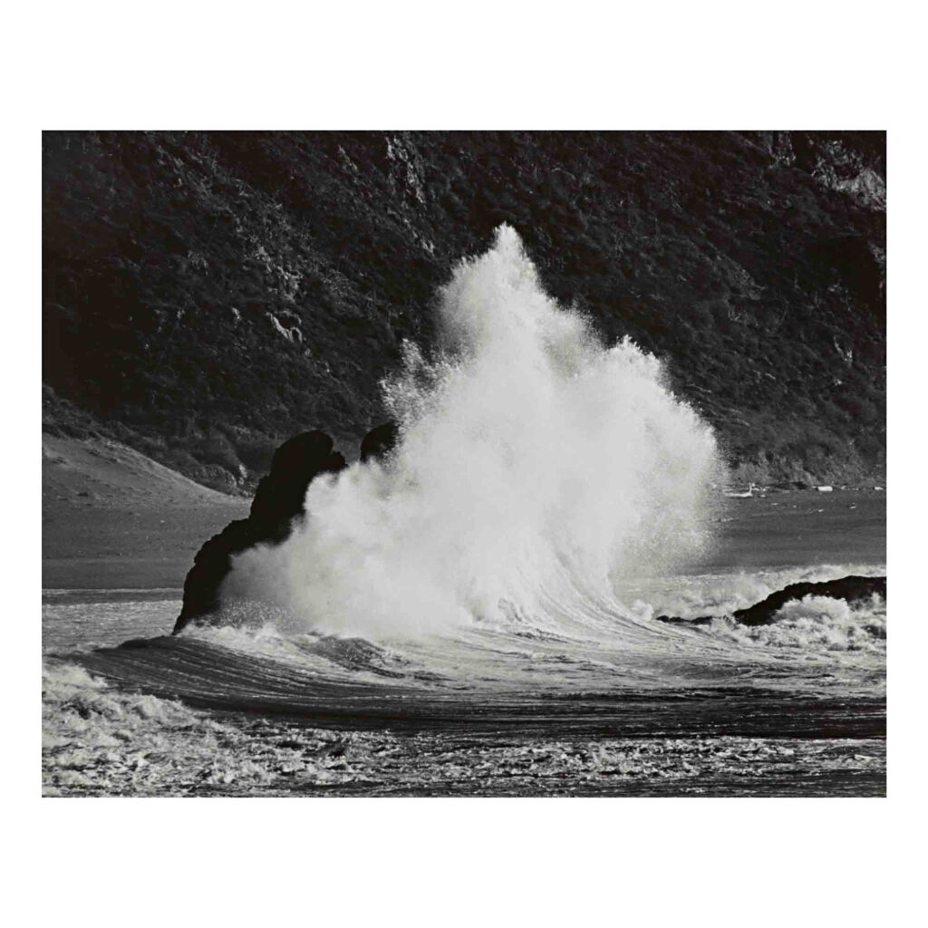 View full screen - View 1 of Lot 102. 'Wave Near Goat Rock, N. Calif. Coast'.