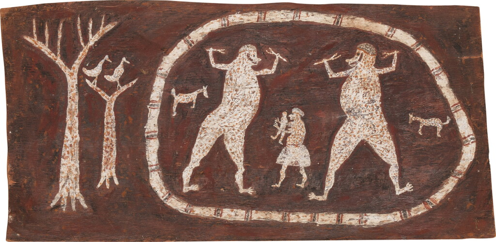 View full screen - View 1 of Lot 2. Purukapali Fights Tapara.