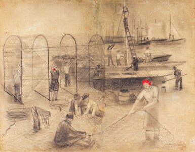 View full screen - View 1 of Lot 116. KONSTANTIN ALEXANDROVICH VYALOV | Fishing Nets.