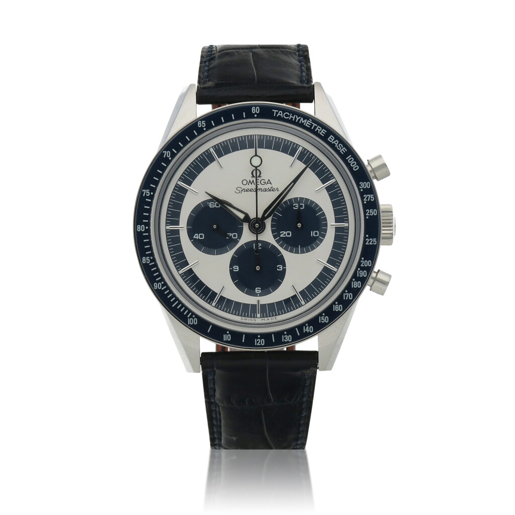 View full screen - View 1 of Lot 56. 'CK2998' Speedmaster, Ref. 311.33.40.30.02.001 Limited edition stainless steel chronograph wristwatch Circa 2016.