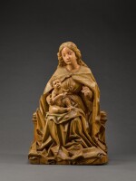 The Virgin and Child enthroned