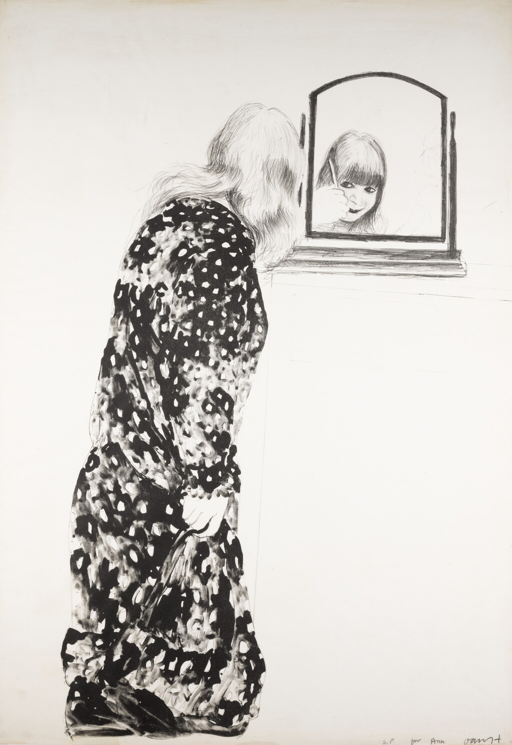 View full screen - View 1 of Lot 12. A Lot More of Ann Combing Her Hair.
