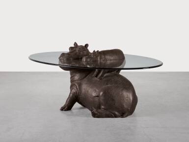 View full screen - View 1 of Lot 275. MARK STODDART | HIPPO & BABY COFFEE TABLE 2001.