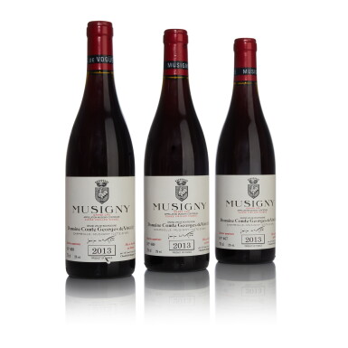 View full screen - View 1 of Lot 60. Musigny, Cuvée Vieilles Vignes 2013 Comte Georges de Vogüé (5 BT).