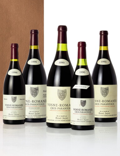 View full screen - View 1 of Lot 6027. Vosne Romanée, Cros Parantoux 1996 Henri Jayer (10 BT).