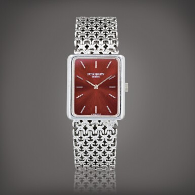 View full screen - View 1 of Lot 722. Reference 4224-3 Montre bracelet en or blanc | White gold bracelet watch Vers 1978 | Circa 1978.