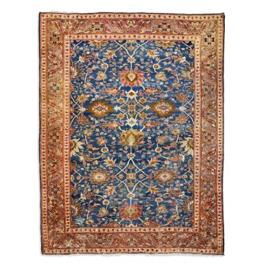 View full screen - View 1 of Lot 19. A Ziegler Mahal Carpet, West Persia, circa 1890-1900.