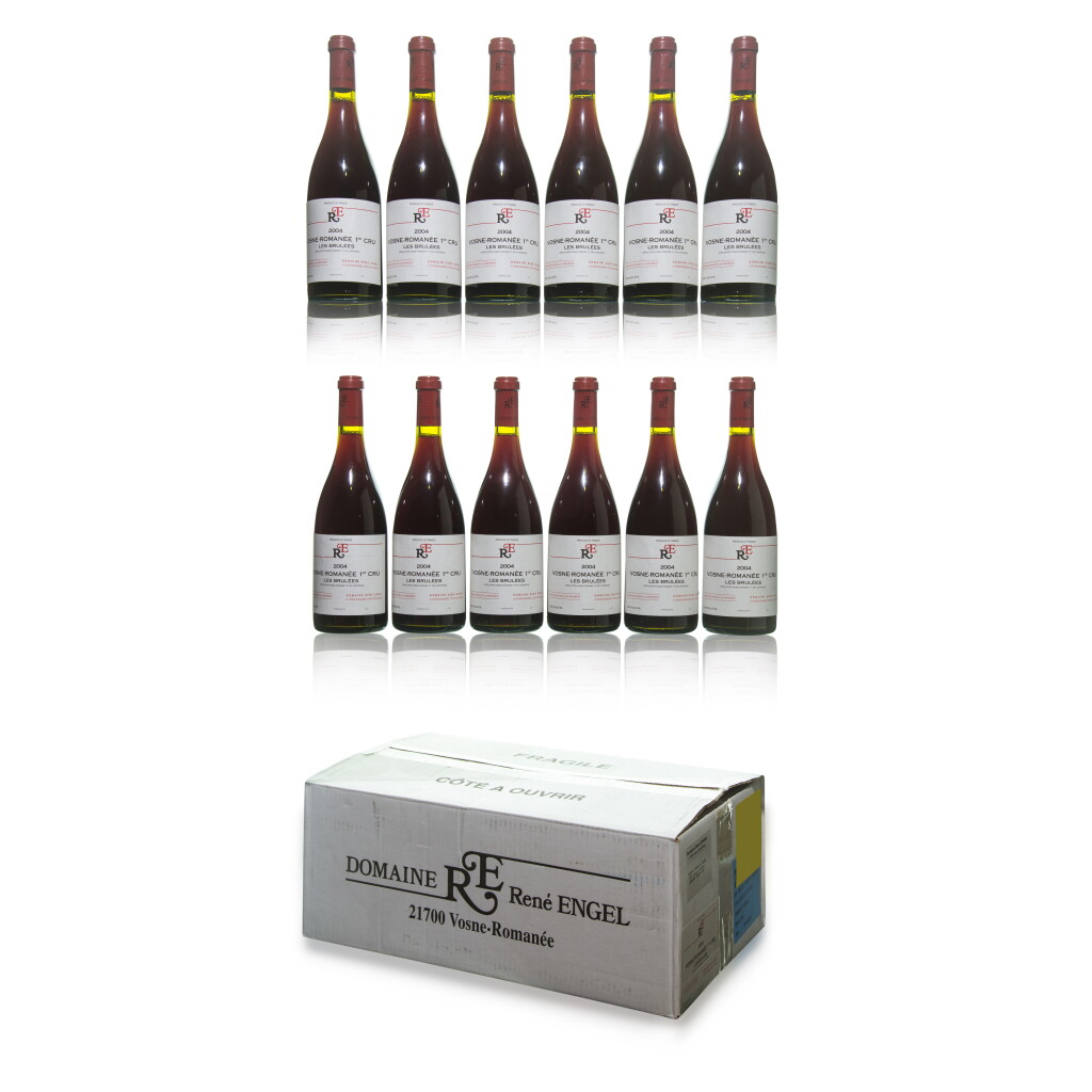 View full screen - View 1 of Lot 493. Vosne Romanée, Les Brûlées 2004 René Engel (12 BT).
