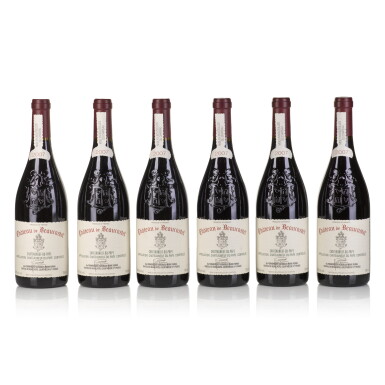 View full screen - View 1 of Lot 608. Château de Beaucastel Rouge 2007 (12 BT).