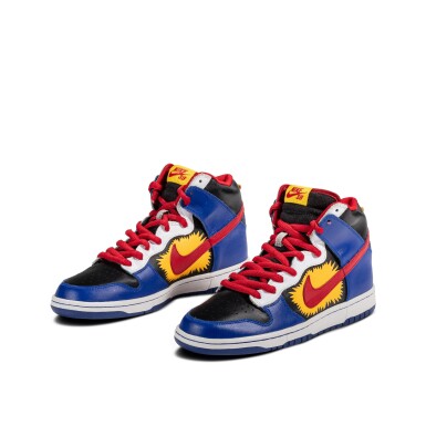 View full screen - View 1 of Lot 861. Nike SB Dunk High Pro ‘Comic’ Sample | Size 9.