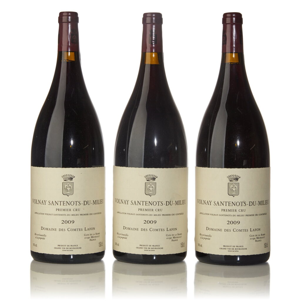 View full screen - View 1 of Lot 281. Volnay, Santenots du Milieu 2009 Domaine des Comtes Lafon (3 MAG).