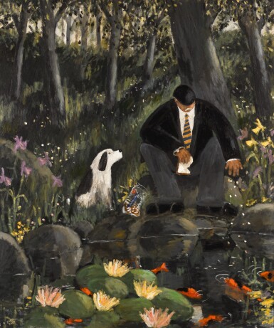 View full screen - View 1 of Lot 31. GARY BUNT | THE LILY POND.