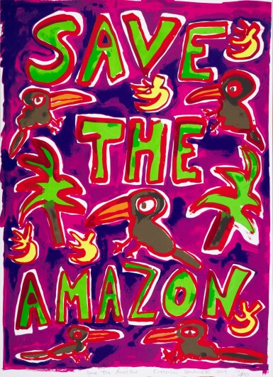 View full screen - View 1 of Lot 128. Save the Amazon.