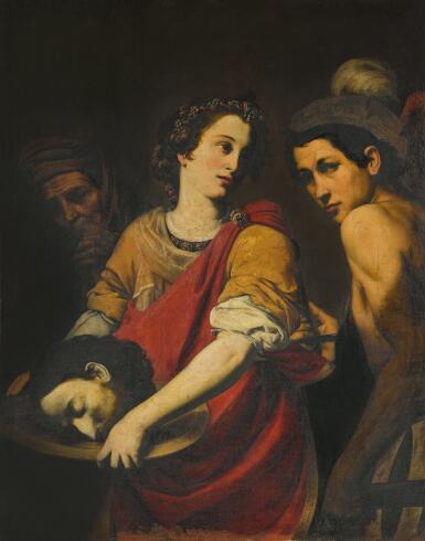 View full screen - View 1 of Lot 17. Salome with the Head of Saint John the Baptist.