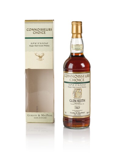 View full screen - View 1 of Lot 184. Glen Keith Gordon & MacPhail Connoisseurs Choice 46.0 abv 1967 .