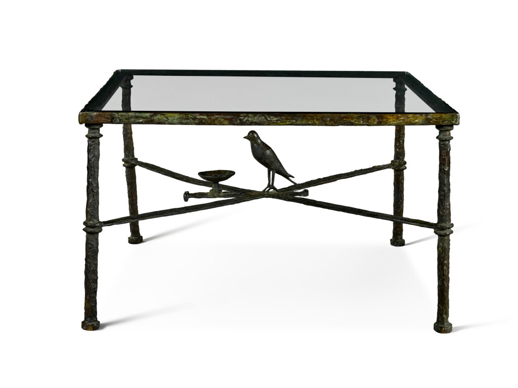 View full screen - View 1 of Lot 411. Table à l'oiseau.