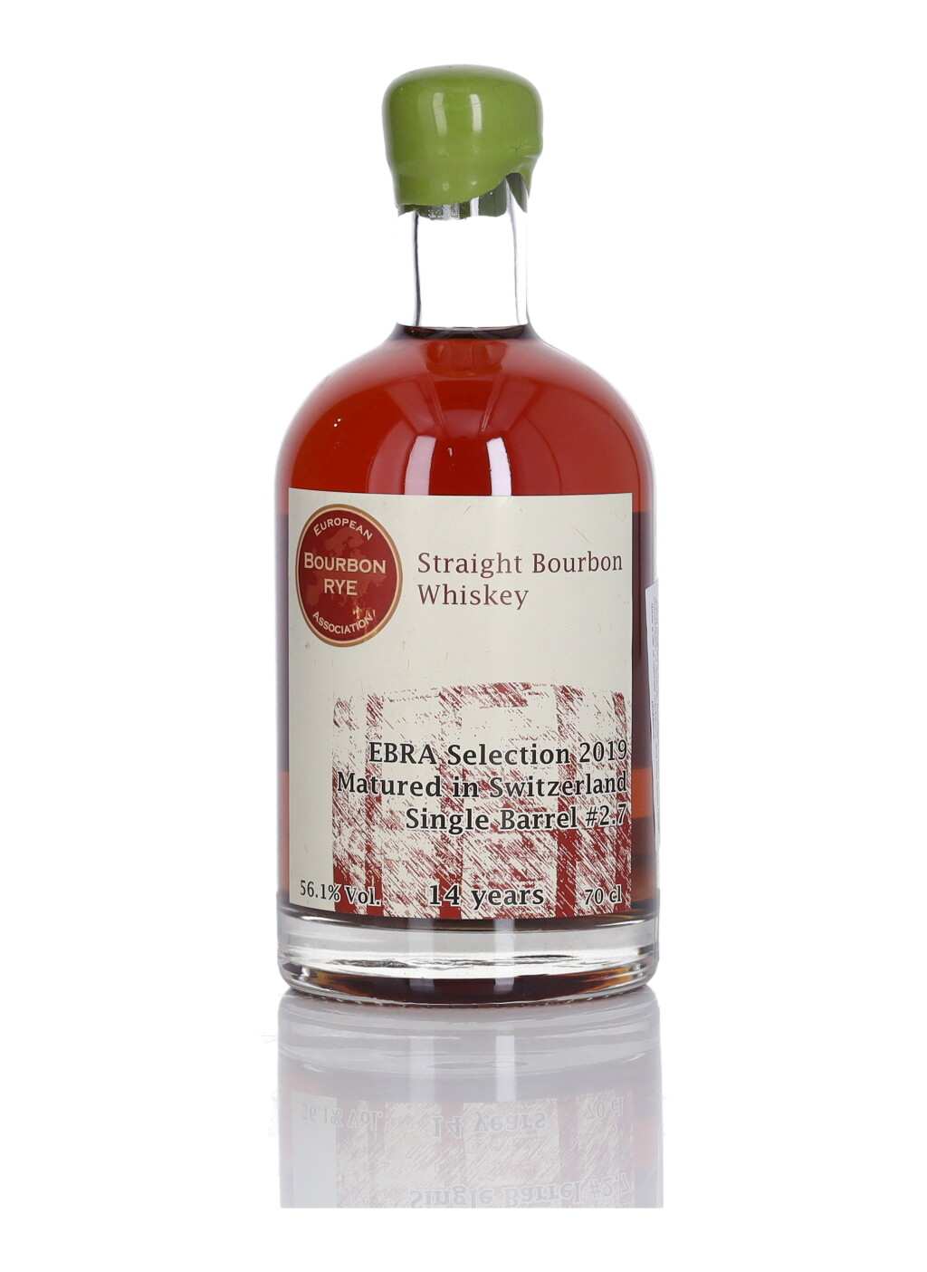 View full screen - View 1 of Lot 232. EBRA Selection #2.7 14 Year Old Straight Bourbon 112.2 Proof 2005 (1 Bottle 70cl).