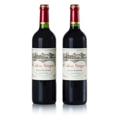 View full screen - View 1 of Lot 142. Château Calon Ségur 2004 (2 BT).